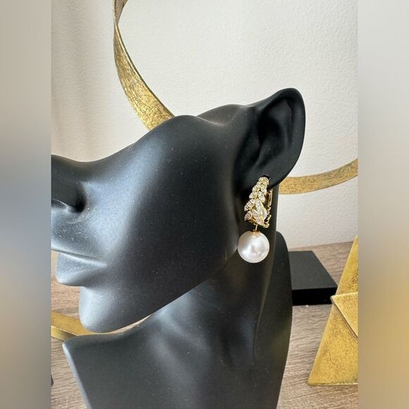 Statement pearl earrings N699 - Picture 8 of 8